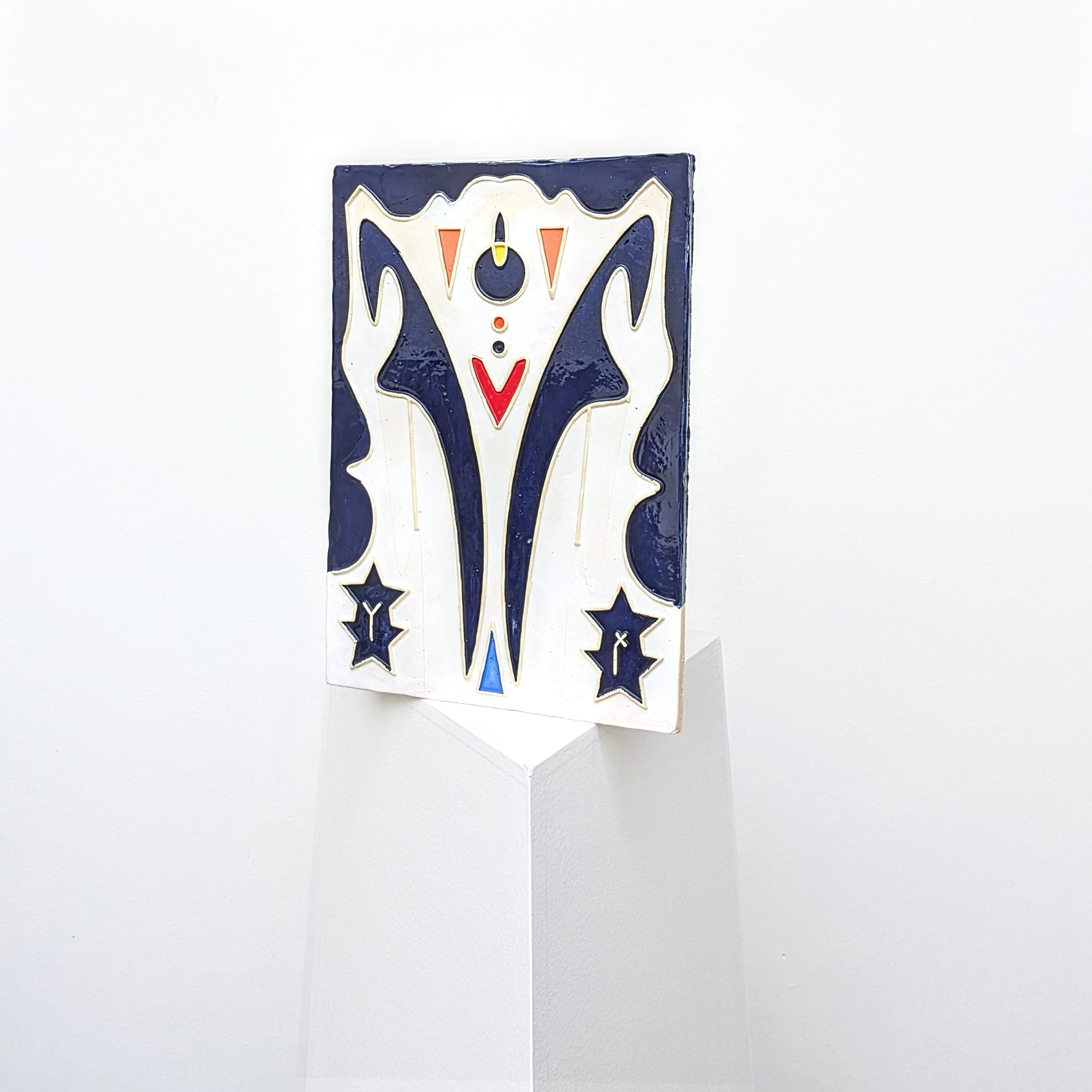 XY YX, 40 x 30 cm, keramika, 2025